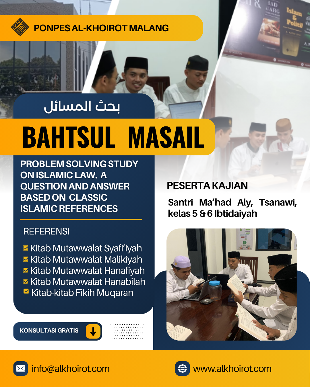 Bahtsul Masail Pesantren Al-Khoirot