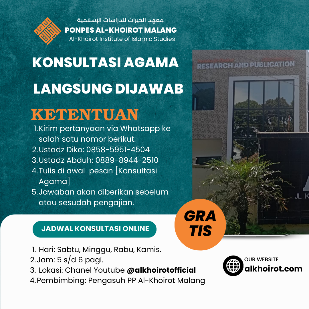 Konsultasi Agama Langsung Dijawab Gratis
