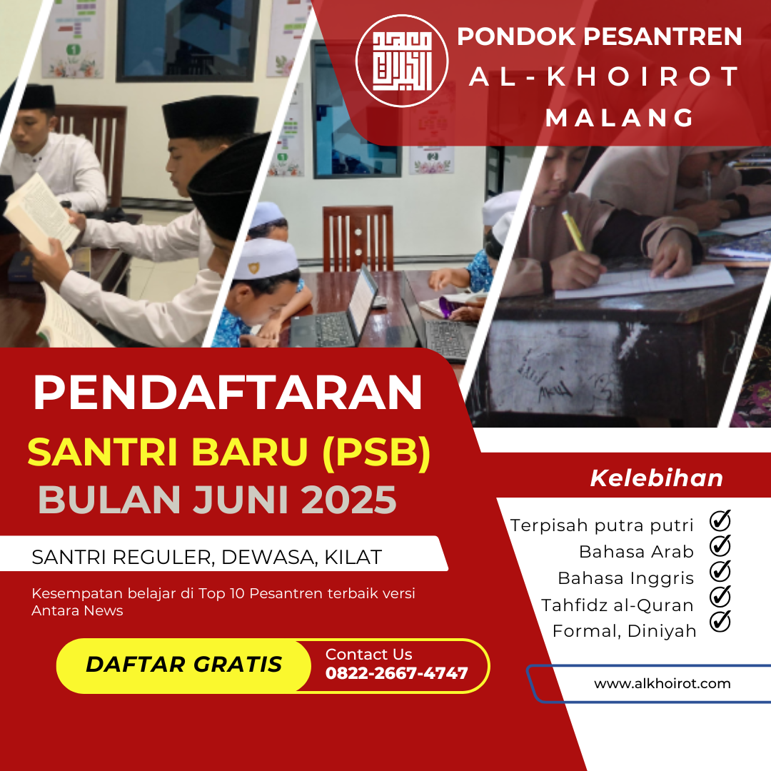 Pendaftaran Santri Baru PSB Juni 2025