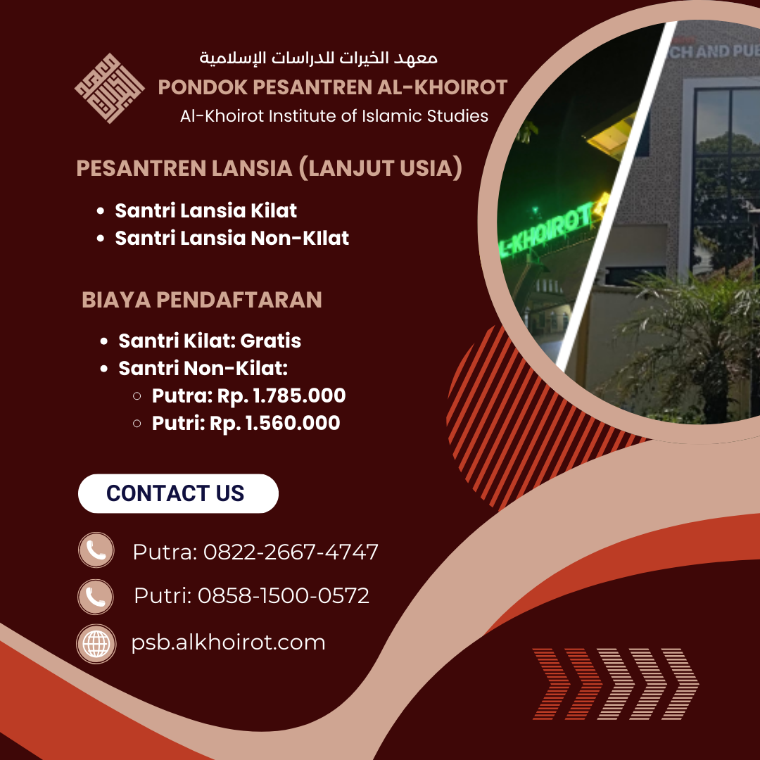 Pondok Pesantren Lansia lanjut usia