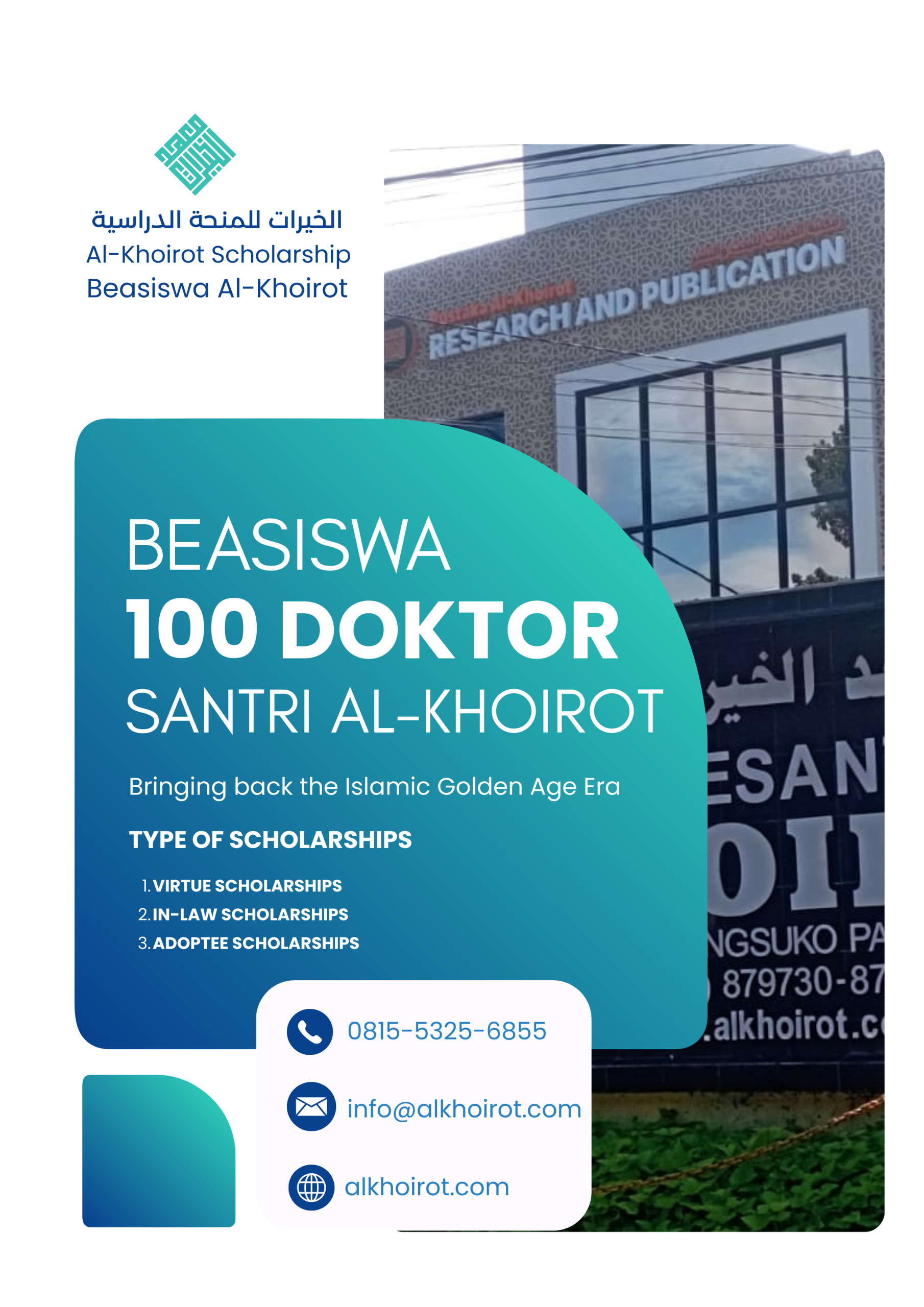 Program 100 Beasiswa Doktor Magister Santri Pesantren