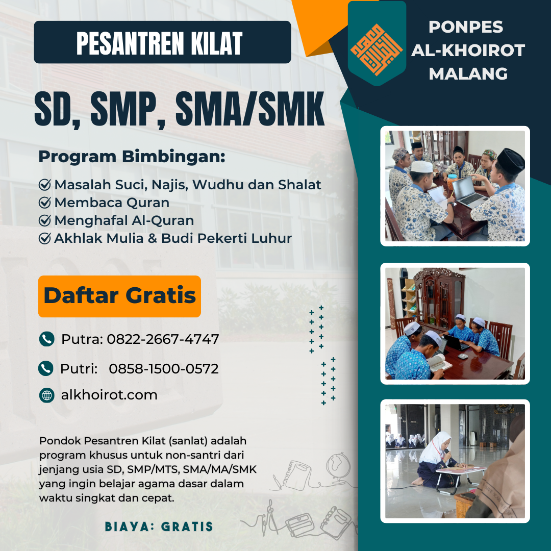 Pesantren Kilat SD SMP SMA SMK