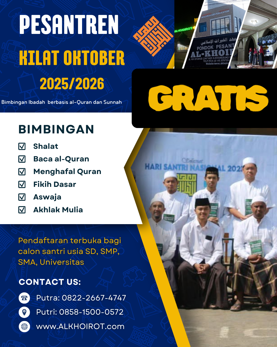 pondok pesantren kilat oktober 2025